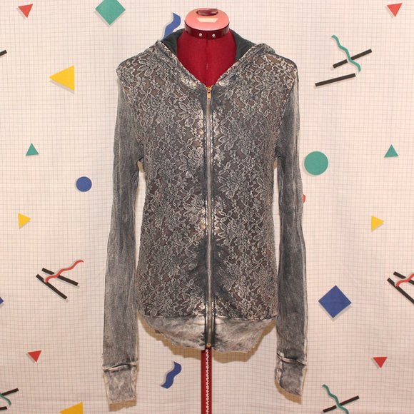 American Age grey hoodie - Picture 2 of 7